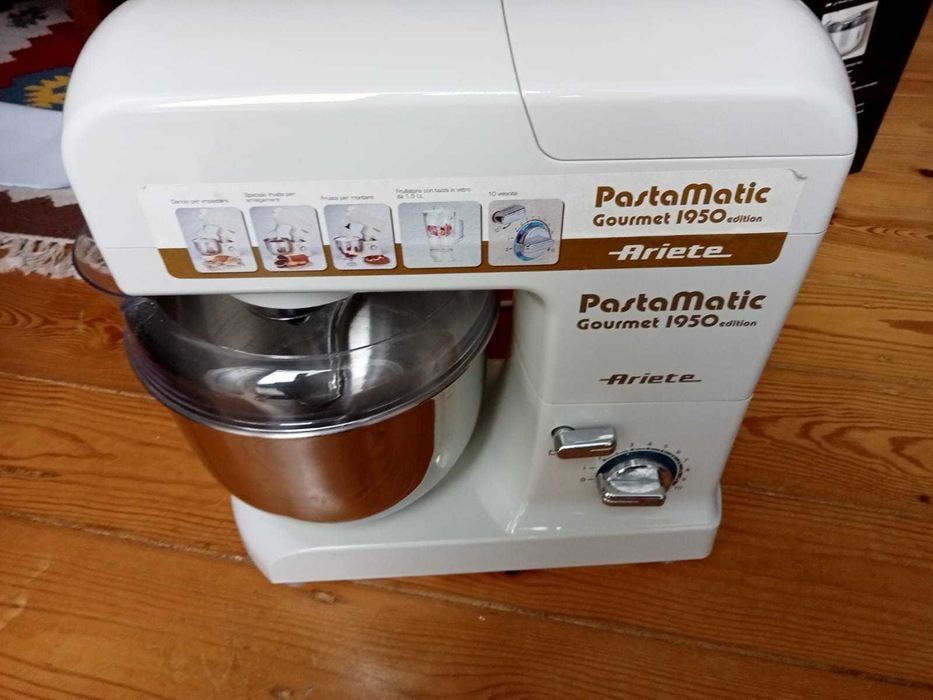 Ariete PastaMatic Gourmet 1950 Robô de Cozinha 1500 W 4.2 L Bege