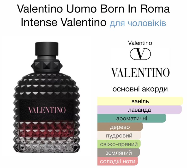 Парфуми Valentino Uomo Born in Roma Intense  100мл. (Premium)