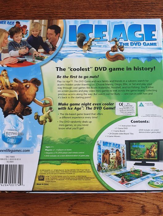 Ice Age the DVD game gra planszowa