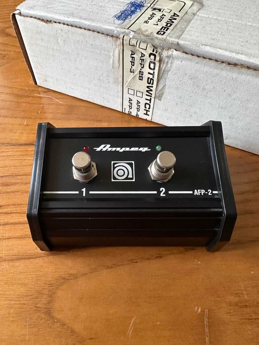 Ampeg AFP-2 Footswitch – NOS Raro