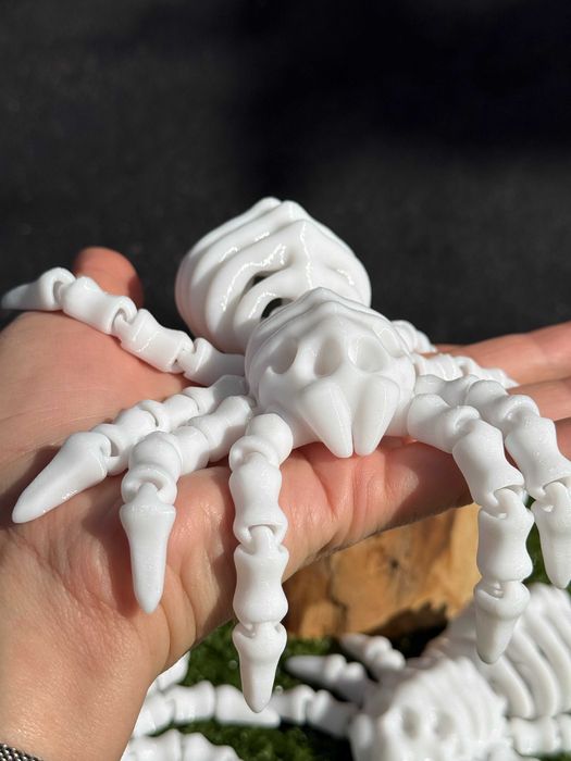 3D іграшки, рухомі скелети восьминога та павуків