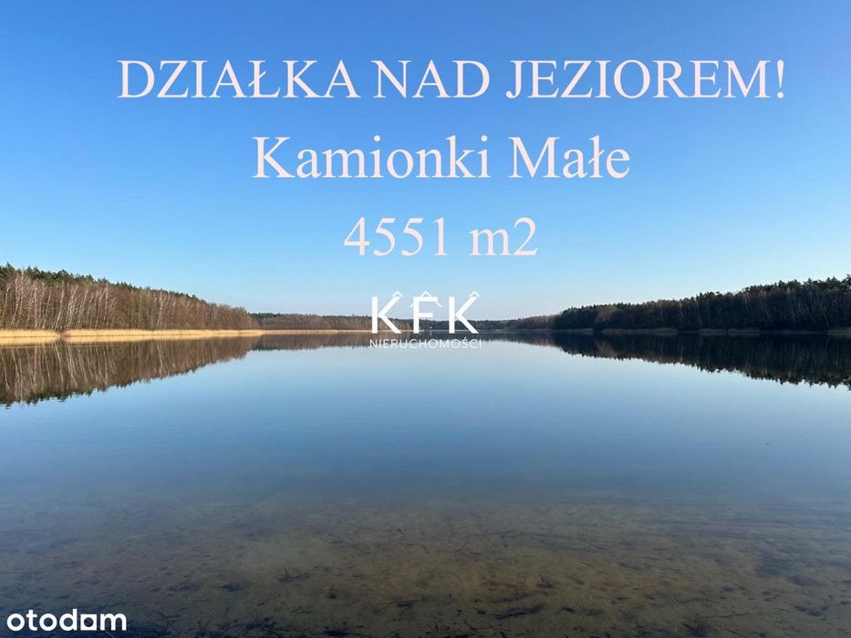 Działka nad jeziorem z gotowym projektem domków!