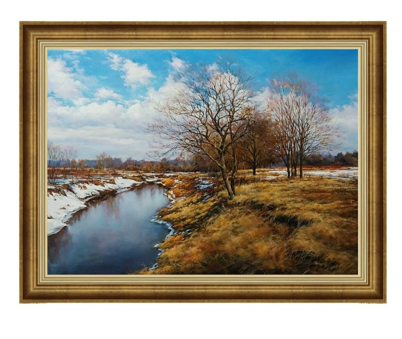 Картина "Весна вже дихає у тиші", художник Іван Чернов