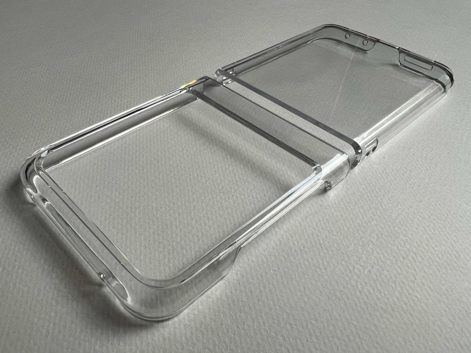 Motorola Razr 50 чохол із прозорого пластику чехол накладка