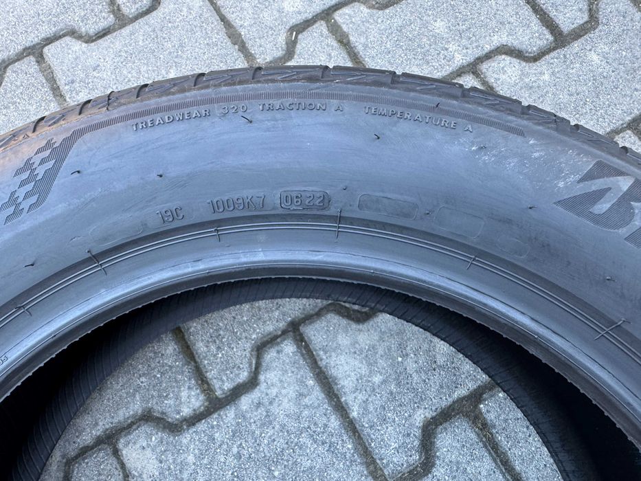 2x Nowe opony letnie 235/55r18 100V BRIDGESTONE Turanza T005 (2022r)