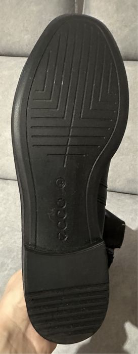 Kozaki Ecco czarne do kolan