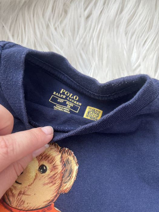 Футболка дитяча polo з ведмедиком