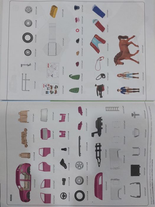 Zestaw SCHLEICH 42535 Samochód SUV z przyczepą do przewozu koni