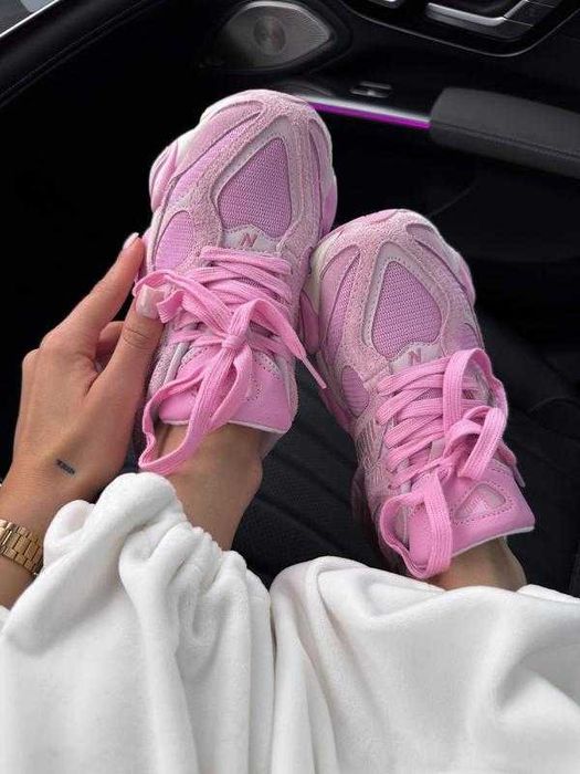 Кроссовки Женские New Balance 9060 Full Pink/Кросівки Жіночі НьюБеланс
