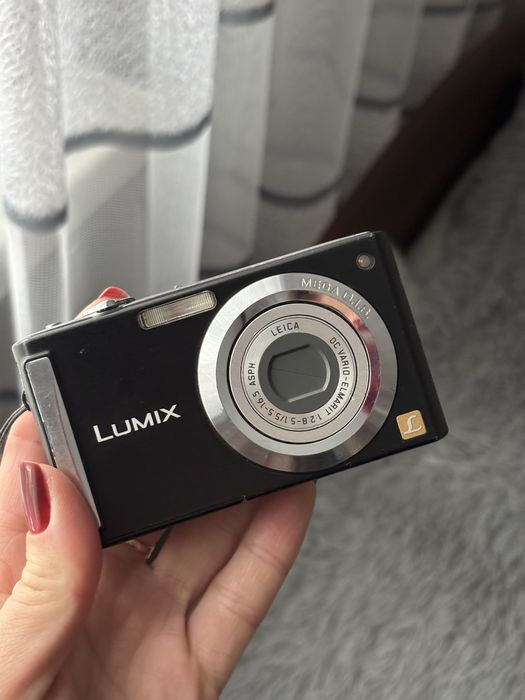 PANASONIC LUMIX DMC-LX3 10,1 megapixel fotocamera digitale nera