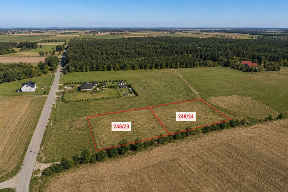 Działki rolno-budowlane Nowa Różanka