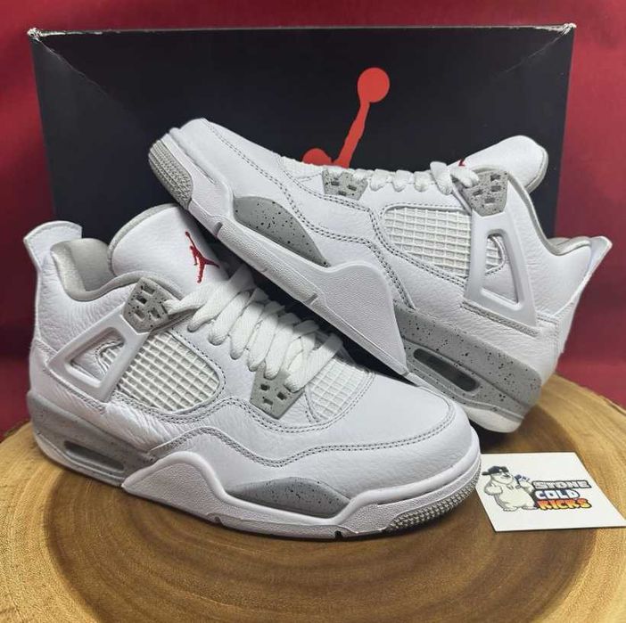 Jordan 4 retro White Oreo R.44