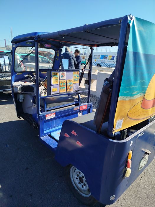 Tuktuk Elétrico – pronto a trabalhar