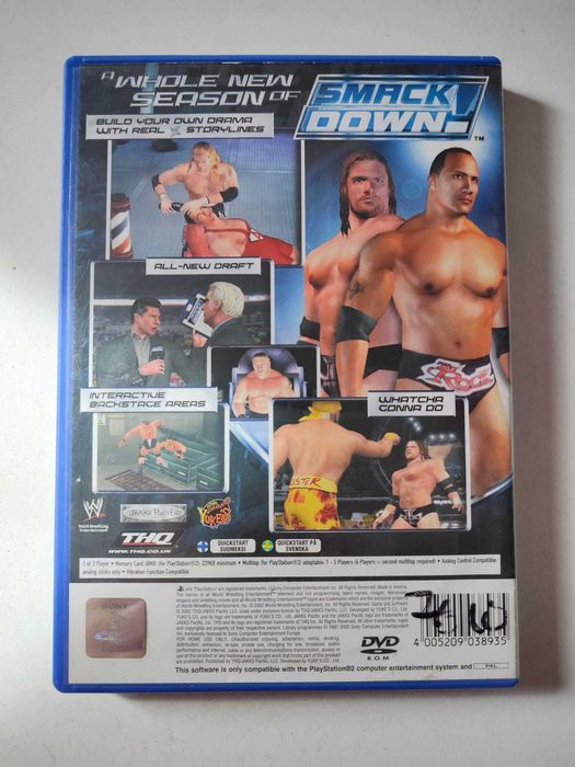 PS2 - SmackDown Shut Your Mouth
