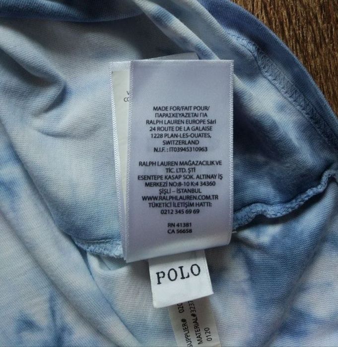 Чоловіча футболка світшот худі лонгслів Polo Ralph Lauren розмір S-M