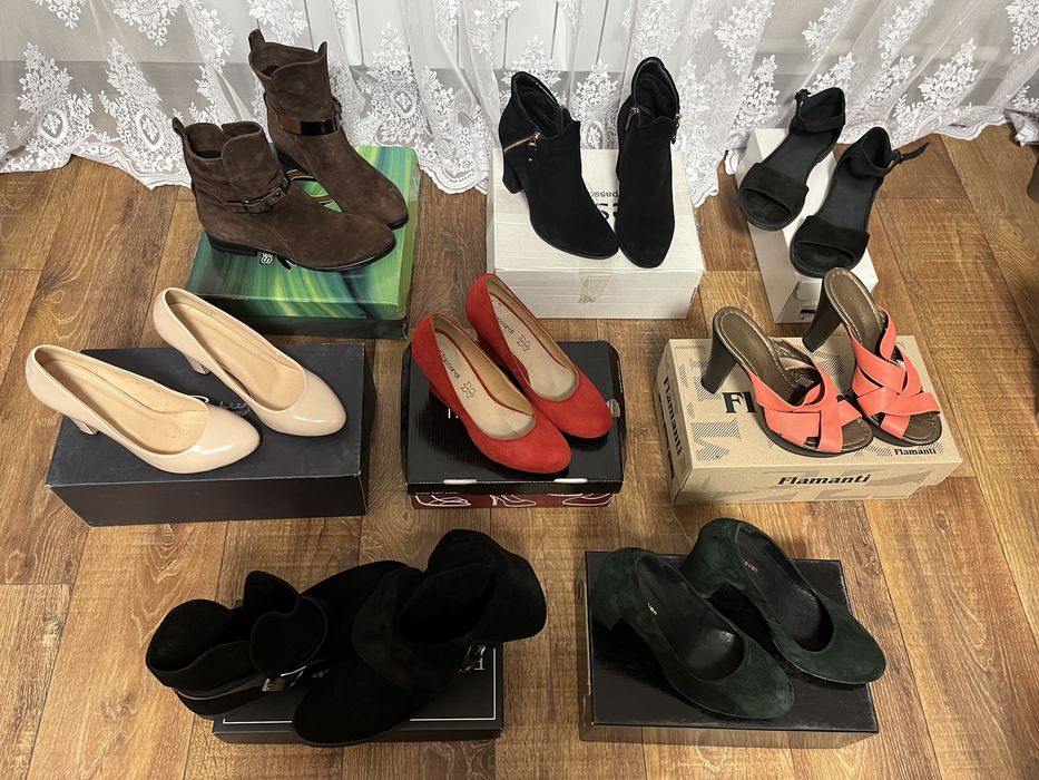 Жіноче взуття.бутільйони , черевички.