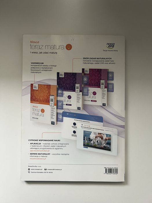 Nowa teraz matura biologia zbiór zadań maturalnych cz1
