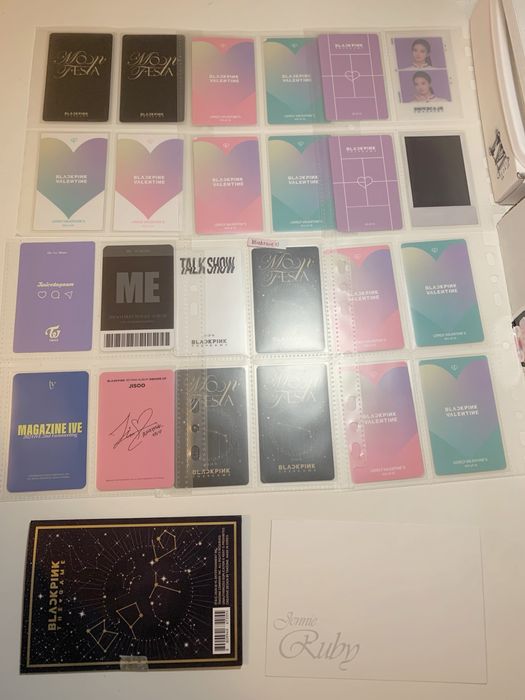 Wts/wtt | 24 karty kpop IVE Blackpink BPTG oraz Twice