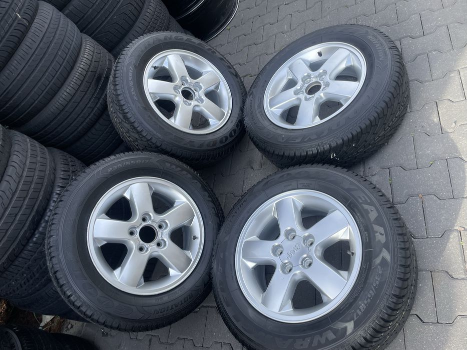 Orginalne kola Jeep Overland + Goodyear
