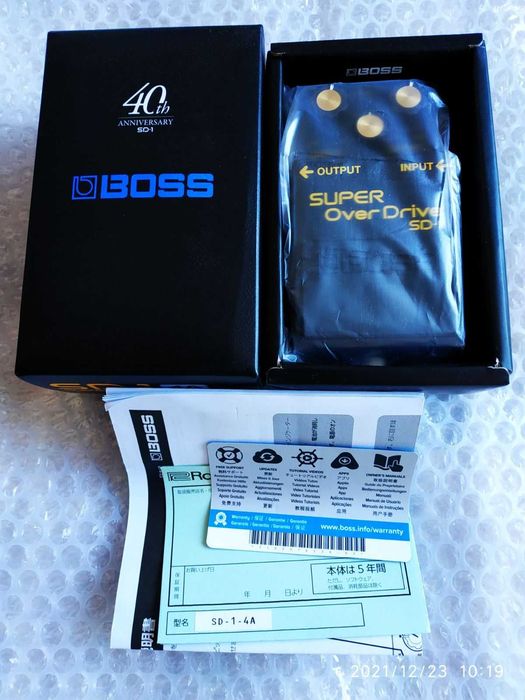 Boss SD-1-4A Super OverDrive