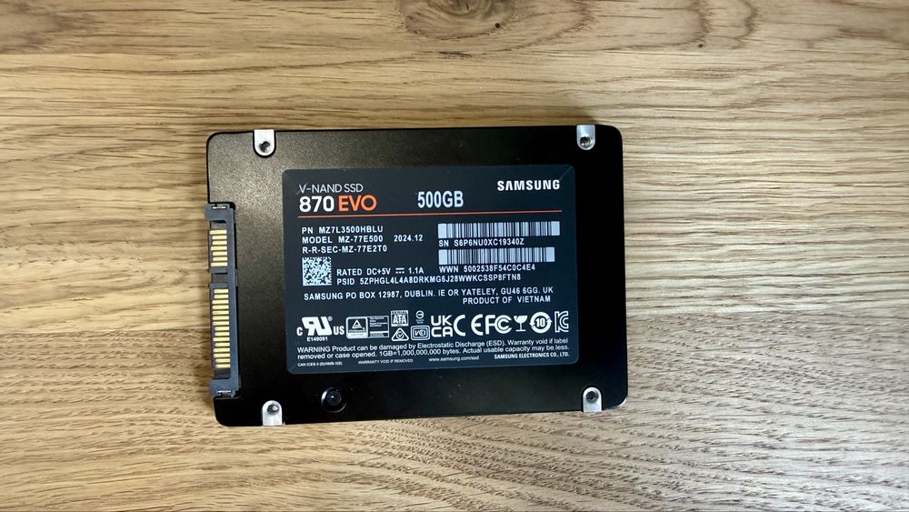 ssd evo 870 500 gb - купити комплектуючі для ПК - Ціна на OLX.ua