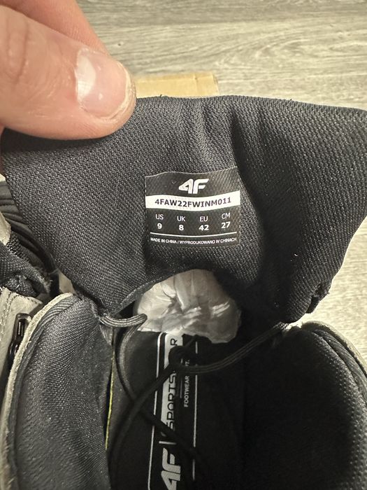 Зимние ботинки 4F Польша 42 размер