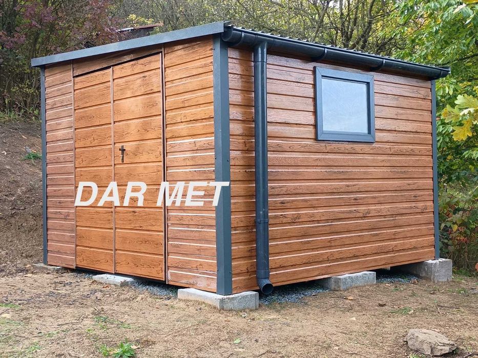 Hala Garaż Wiata Warsztat Magazyn Konstrukcja Stalowa Projekt Dar Met