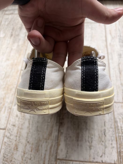 Оригінальні кеди Converse x Comme des Garçons PLAY Chuck 70 Low розмір 39