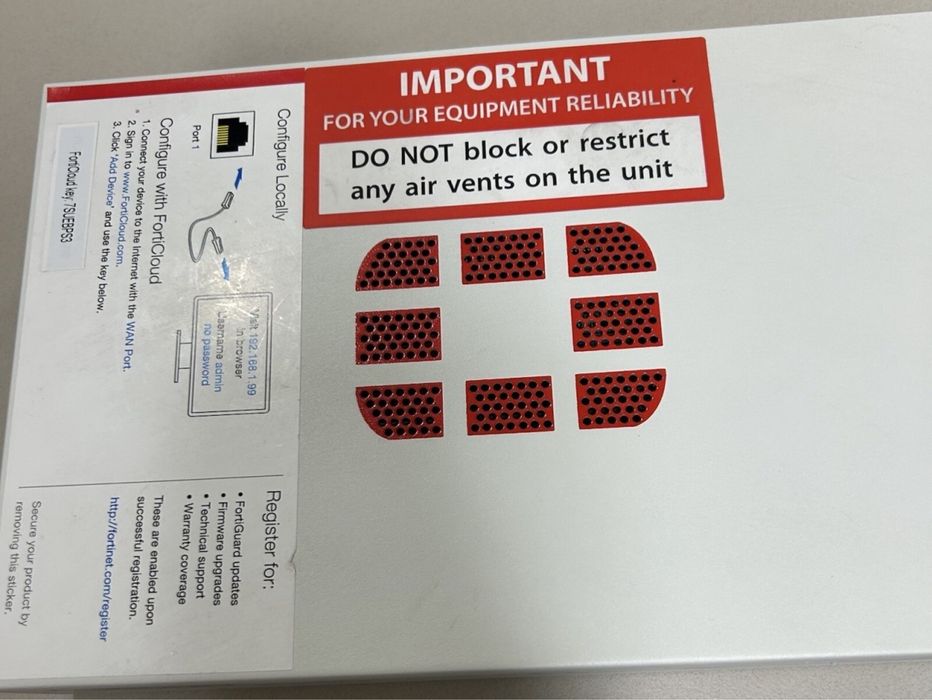 Маршрутизатор Fortigate 30E OpenWrt