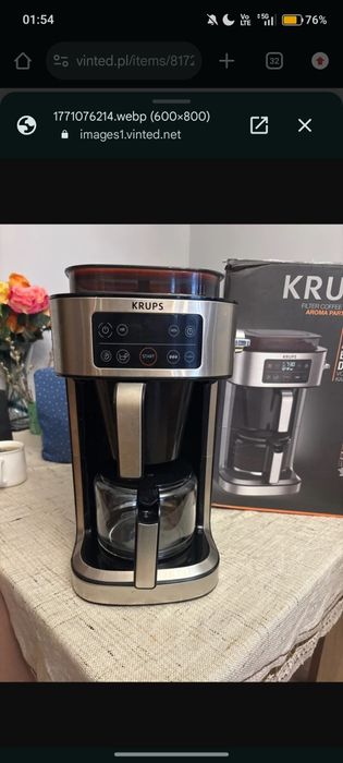 Ekspres przelewowy Krups