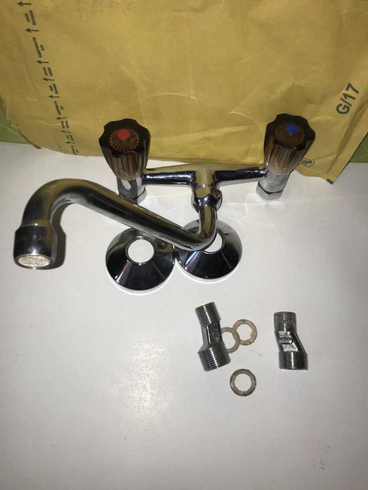 Змішувач новий  імпортний з "радянських часів" - кінець 80-х, ЛАТУНЬ.