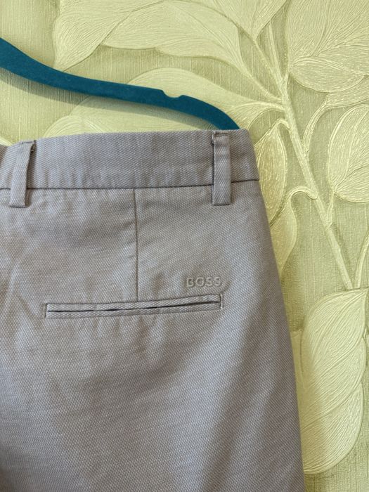 Льняные шорты Hugo Boss оригинал