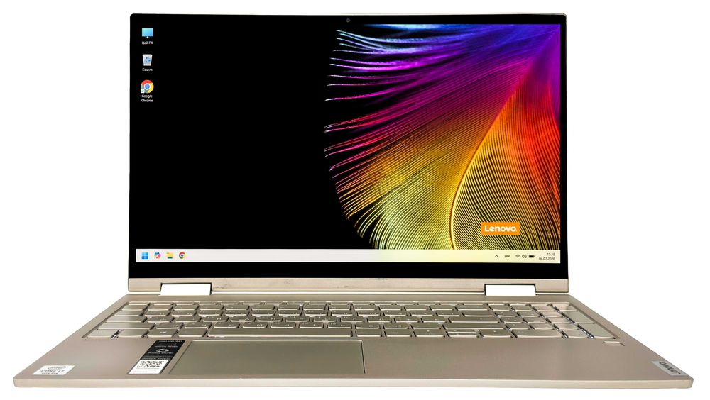 Ноутбук Lenovo Yoga C740-15IML: Core i7-10510U/12 ГБ/SSD 512ГБ/15.6" IPS, Multi-touch