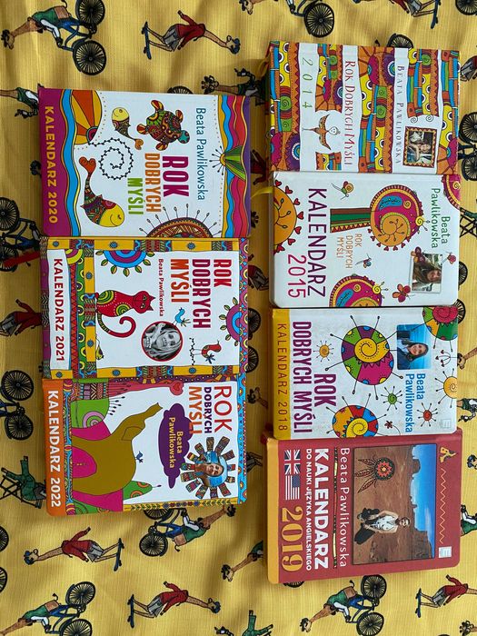 Zestaw kalendarzy Beaty Pawlikowskiej