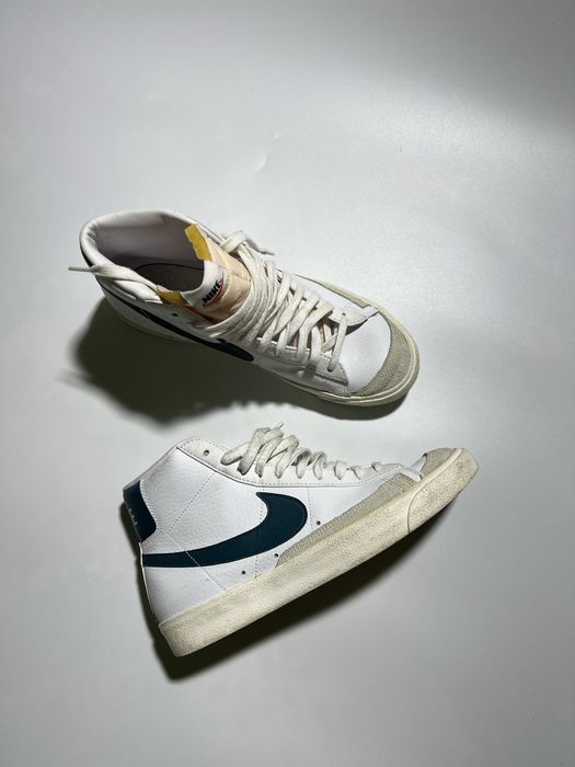 Nike Blazer чоловічі шкіряні кросівки снікерси осінні 43 розмір
