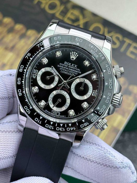 Швейцарские часы Rolex Daytona Black Ceramic Diamond