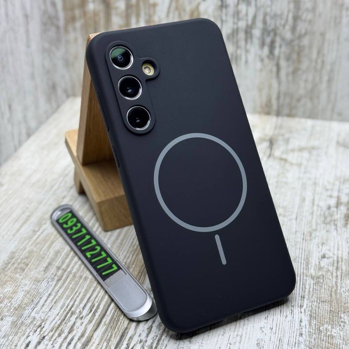 Чехол  Silicone Case MagSafe на Samsung S24/ S24 FE/ S24 Ultra чохол