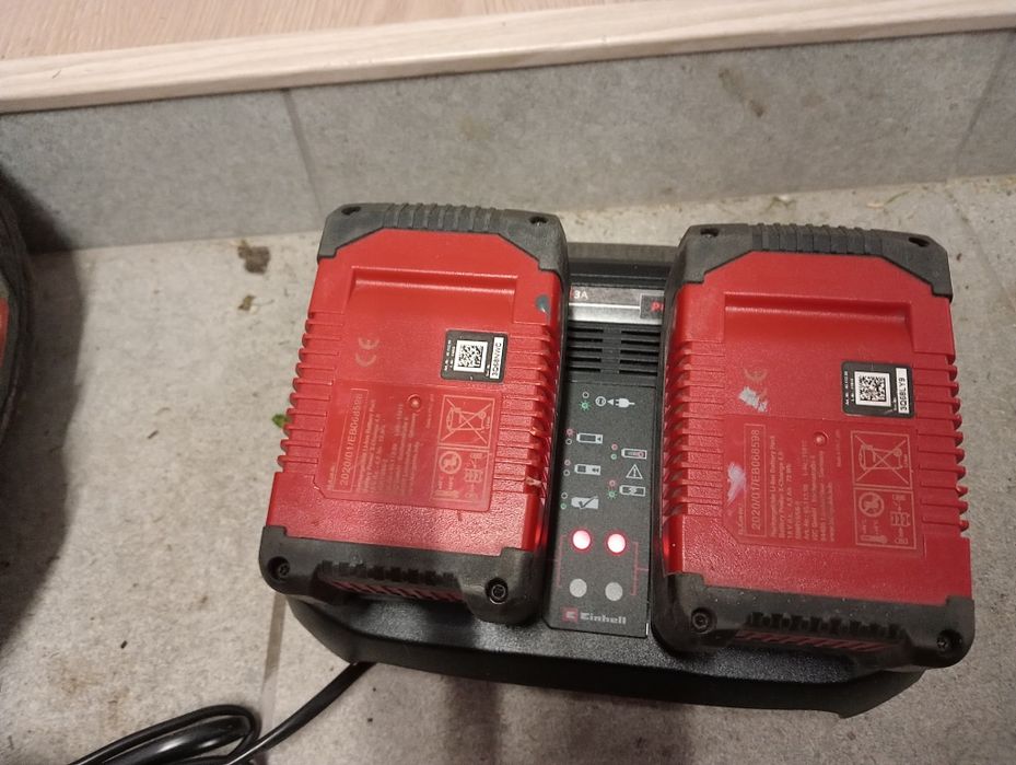 Ładowarka  Einhell power-x-twincharger + baterie 4Ah