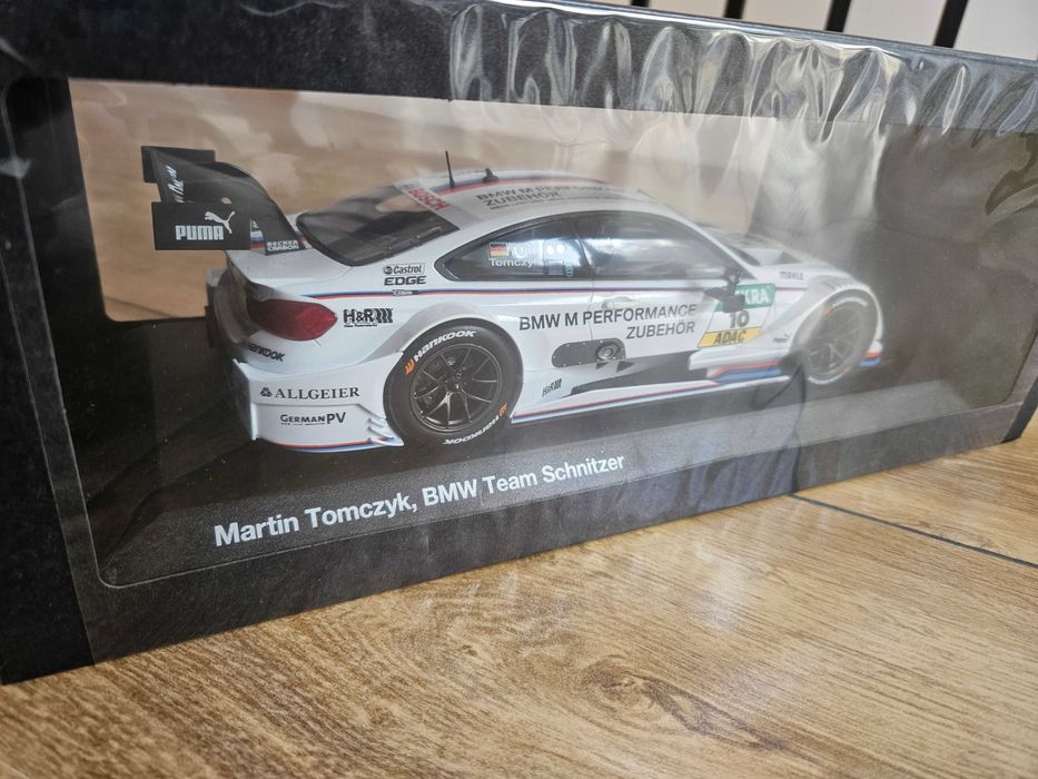 Model 1/18 Minichamps BMW M4 (F82) #10 DTM 2014 Schnitzer Tomczyk 1:18