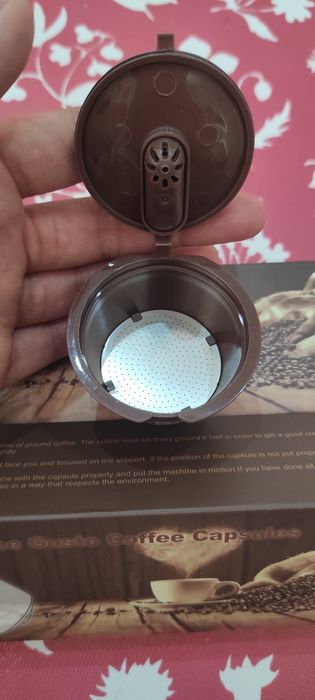 Cápsula de café reutilizável