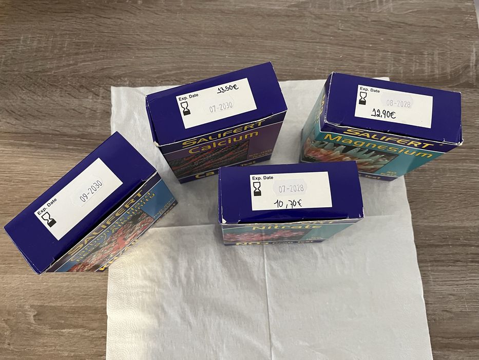 Testes aquario Salifert novos