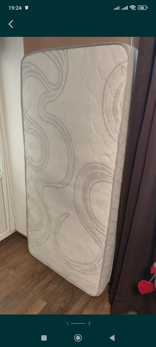 Детская двухярусная кровать с матрасом в идеальном состоянии