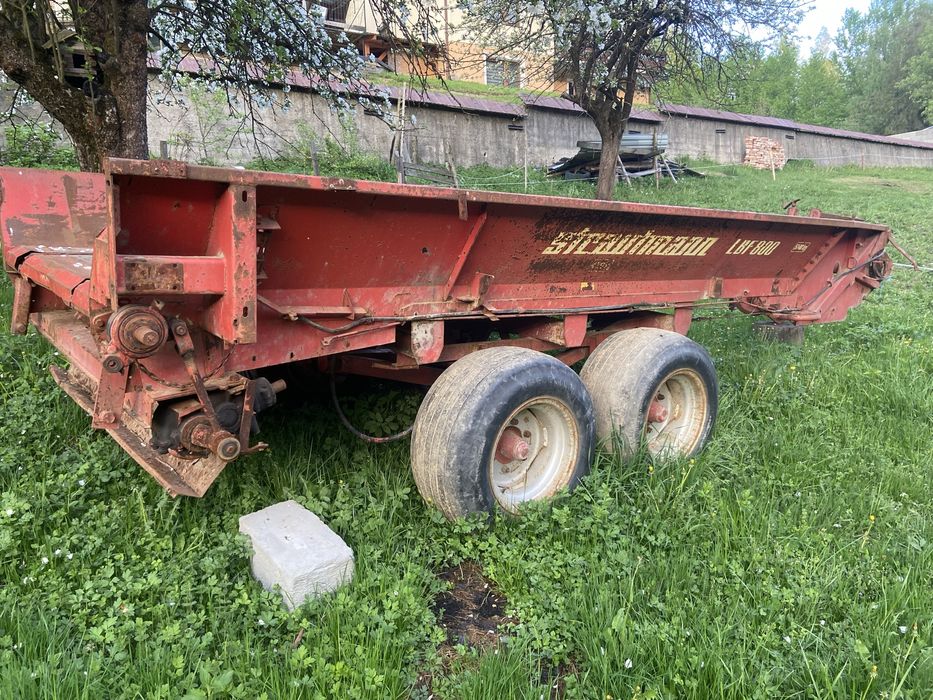 Przyczepa zbierajaca TANDEM strautmann HAMULCE