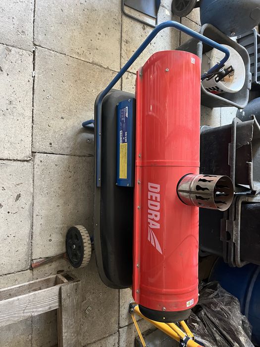 Nagrzewnica dedra z kominem 30kW