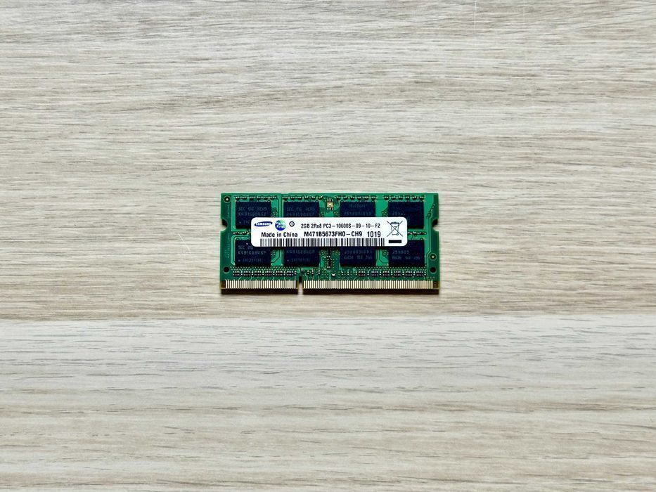 RAM Samsung 2GB DDR3 PC3 10600S 09 10 F2 – sprawna, testowana