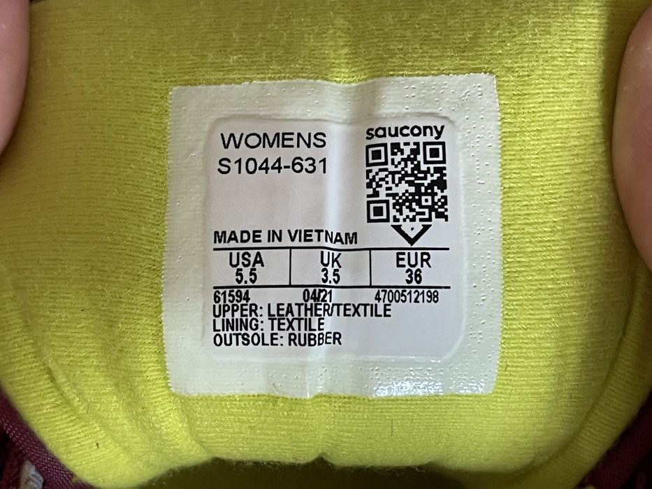 Saucony 36 размер