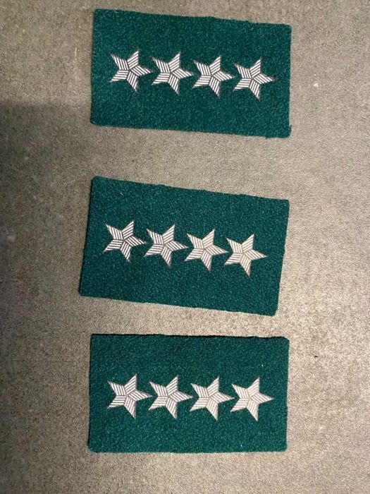 Stopień wojskowy na beret starszy chorąży sztabowy 5 szt.