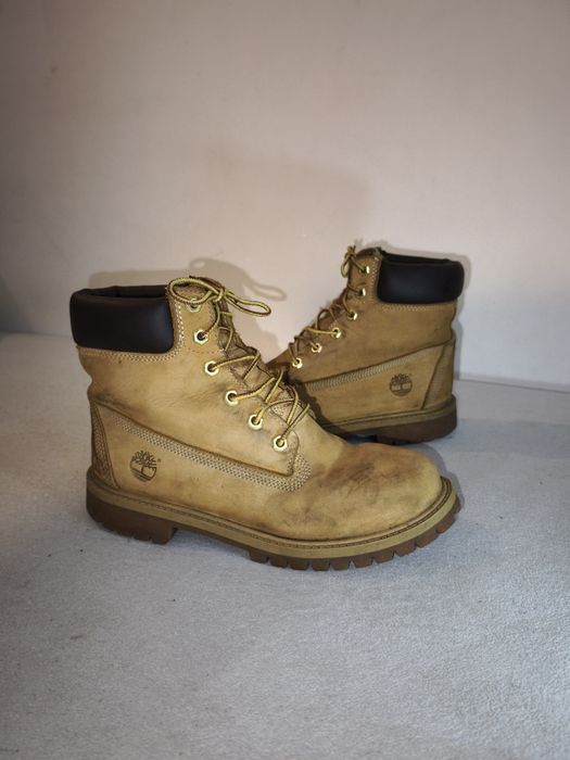 Skórzane trapery Timberland