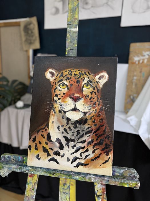 Картина тигр ручна робота