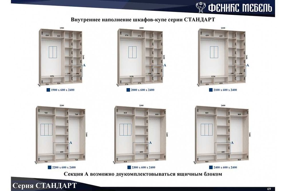 Шафи купе в Наявності. Складська програма. Низька ціна